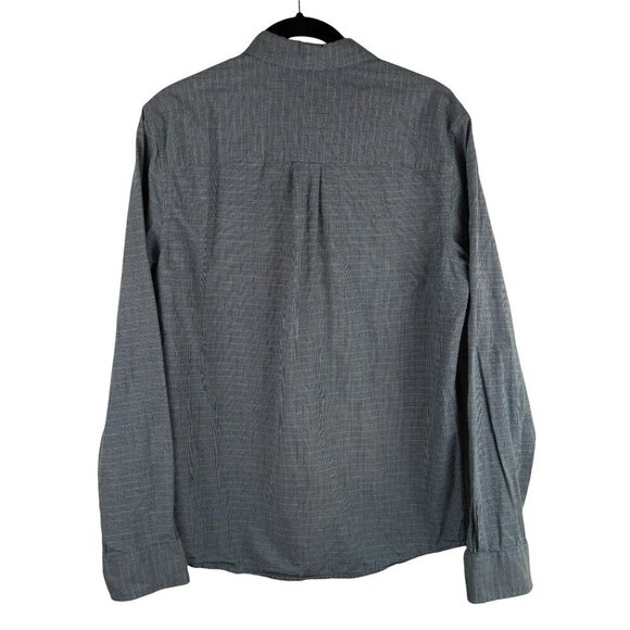 Prana Mens Slim Fit Button Up Shirt Heather‎ Plaid Long Sleeve Cotton Sz S - Picture 7 of 8